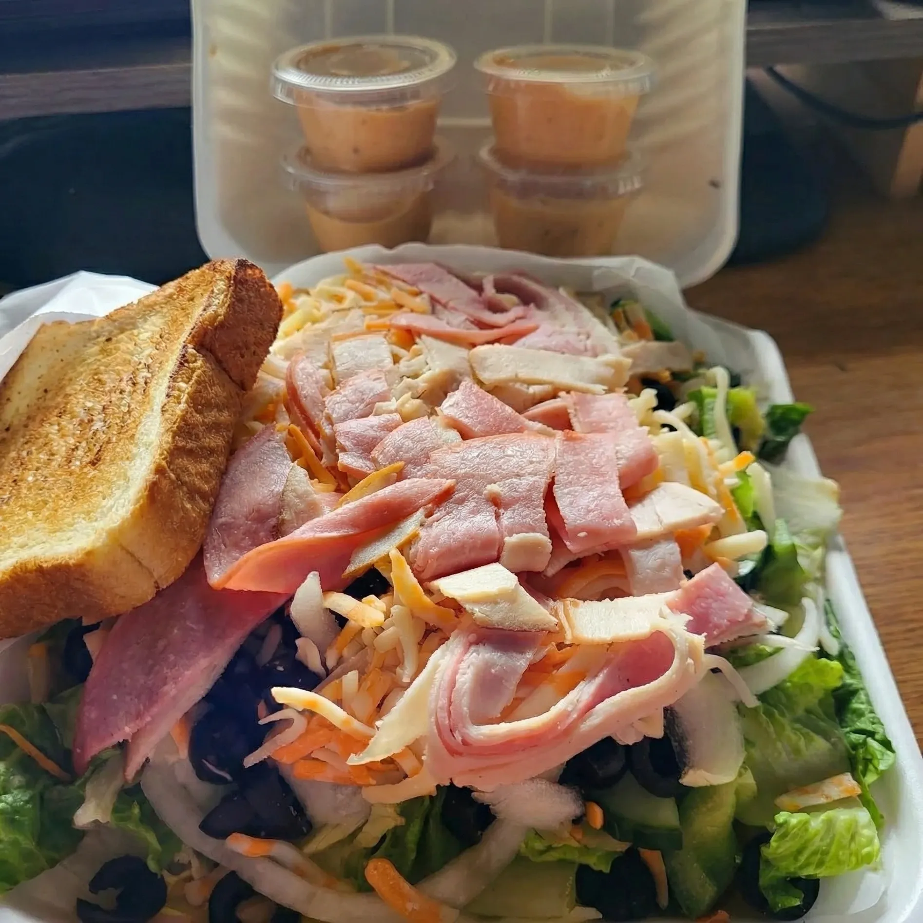 Baked lasagna at Pappa's Family Restaurant Edmonton